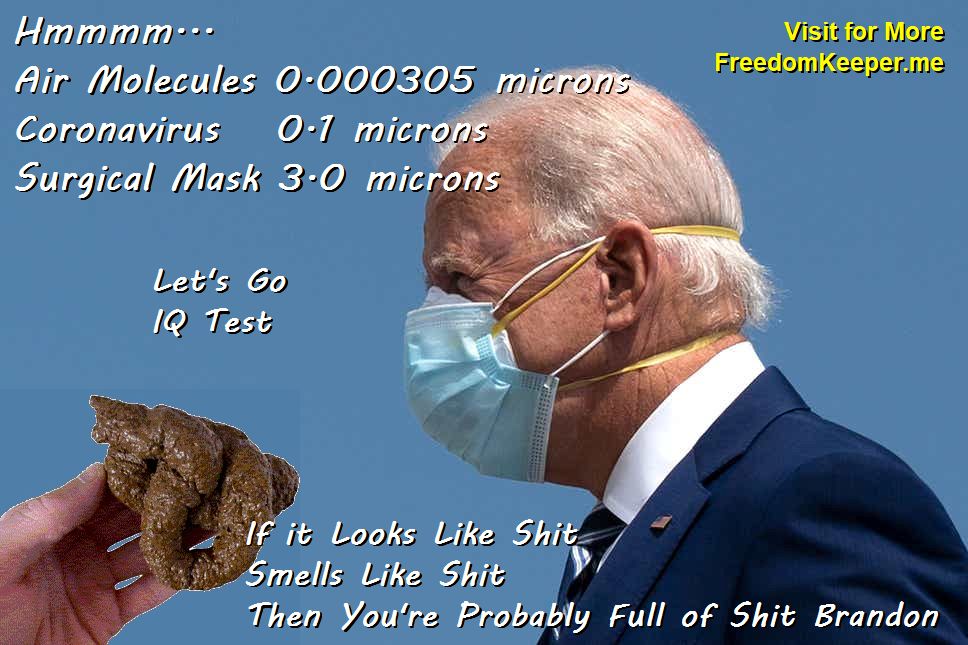 Biden Wearing Surgical Mask - FeedomKeeper.me